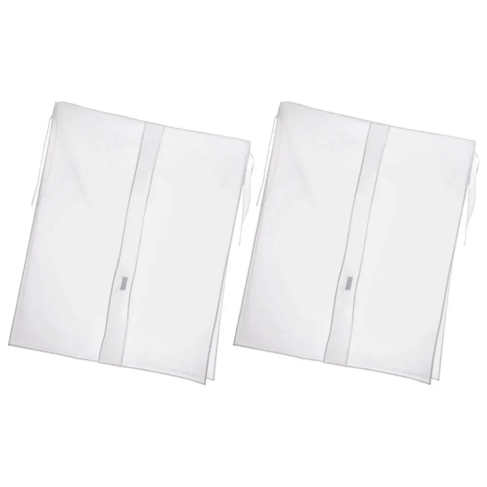 2 шт. прозрачных чехлов из ПЭВА для вешалок для одежды, пыле- и водонепроницаемые, для напольных и подвесных гардеробных стеллажей
2 шт. прозрачных чехлов из ПЭВА для вешалок для одежды, пыле- и водонепроницаемые, для напольных и подвесных гардеробных стеллажей