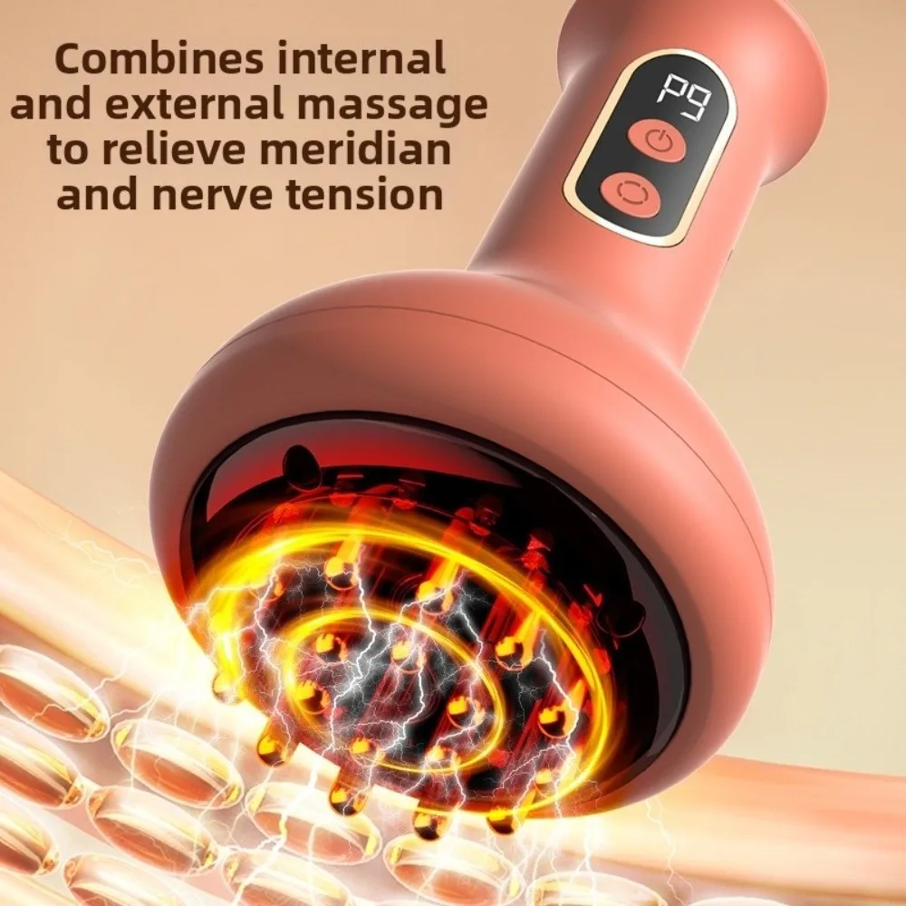 USB Rechargeable Handheld Abdominal Massager Adjustable Guasha Cupping Intensity Meridian Brush Arm Leg Massage Scraping Device
USB Rechargeable Handheld Abdominal Massager Adjustable Guasha Cupping Intensity Meridian Brush Arm Leg Massage Scraping Device