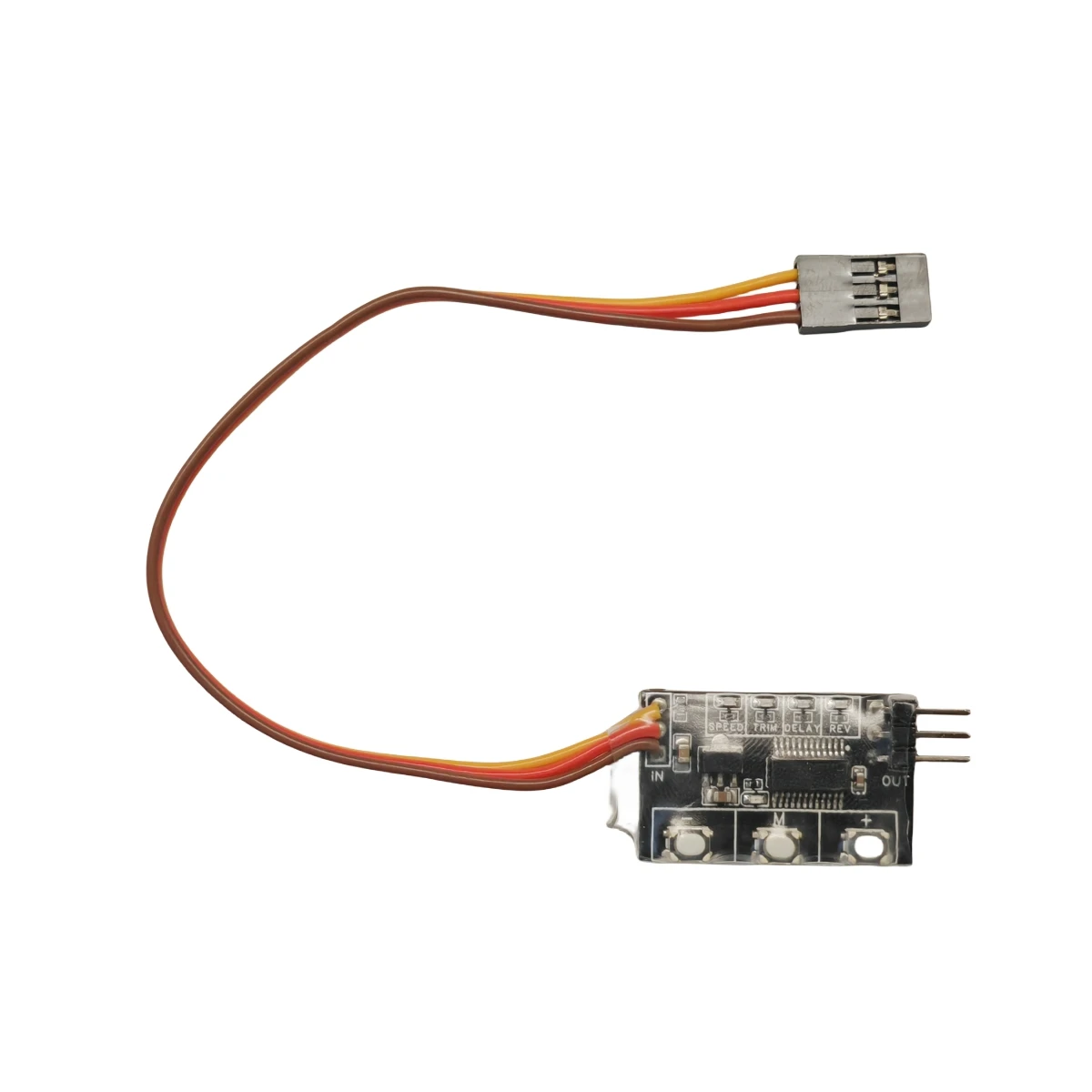 Многофункциональный преобразователь сервосигнала 3,6-16 В, переключатель медленного движения, таймер задержки устройства медленного движения, реверс сервопривода
Многофункциональный преобразователь сервосигнала 3,6-16 В, переключатель медленного движения, таймер задержки устройства медленного движения, реверс сервопривода