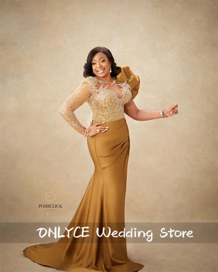 Luxury Mermaid Evening Dresses For Black Girls 2024 Lace Puffy Sleeves Birthday Gown Aso Ebi Gown Vestidos De Fiestal Customized
Luxury Mermaid Evening Dresses For Black Girls 2024 Lace Puffy Sleeves Birthday Gown Aso Ebi Gown Vestidos De Fiestal Customized
