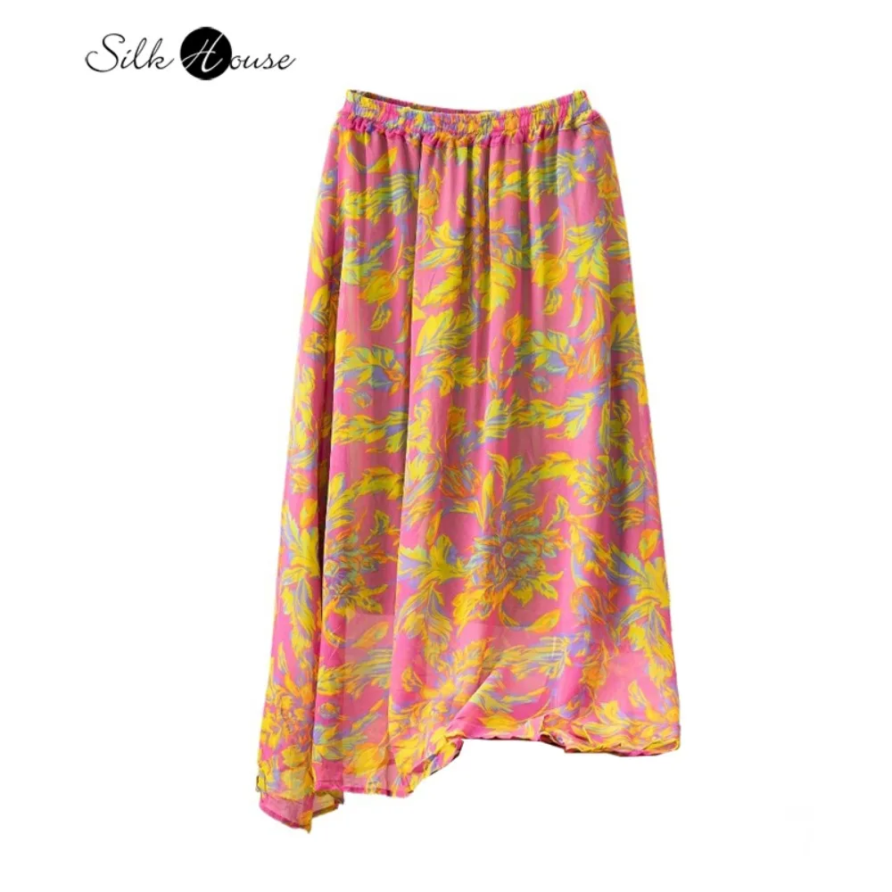 2026 женская летняя удобная универсальная юбка из 100% натурального шелка шелковицы, двухслойная Жоржет в отпускном стиле с эластичной резинкой на талии
2026 женская летняя удобная универсальная юбка из 100% натурального шелка шелковицы, двухслойная Жоржет в отпускном стиле с эластичной резинкой на талии