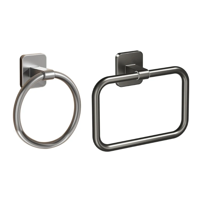 Wall Mounted Towel Rings 180 Rotation Not Slip Towel Holder Simple Installation Dropship
Wall Mounted Towel Rings 180 Rotation Not Slip Towel Holder Simple Installation Dropship