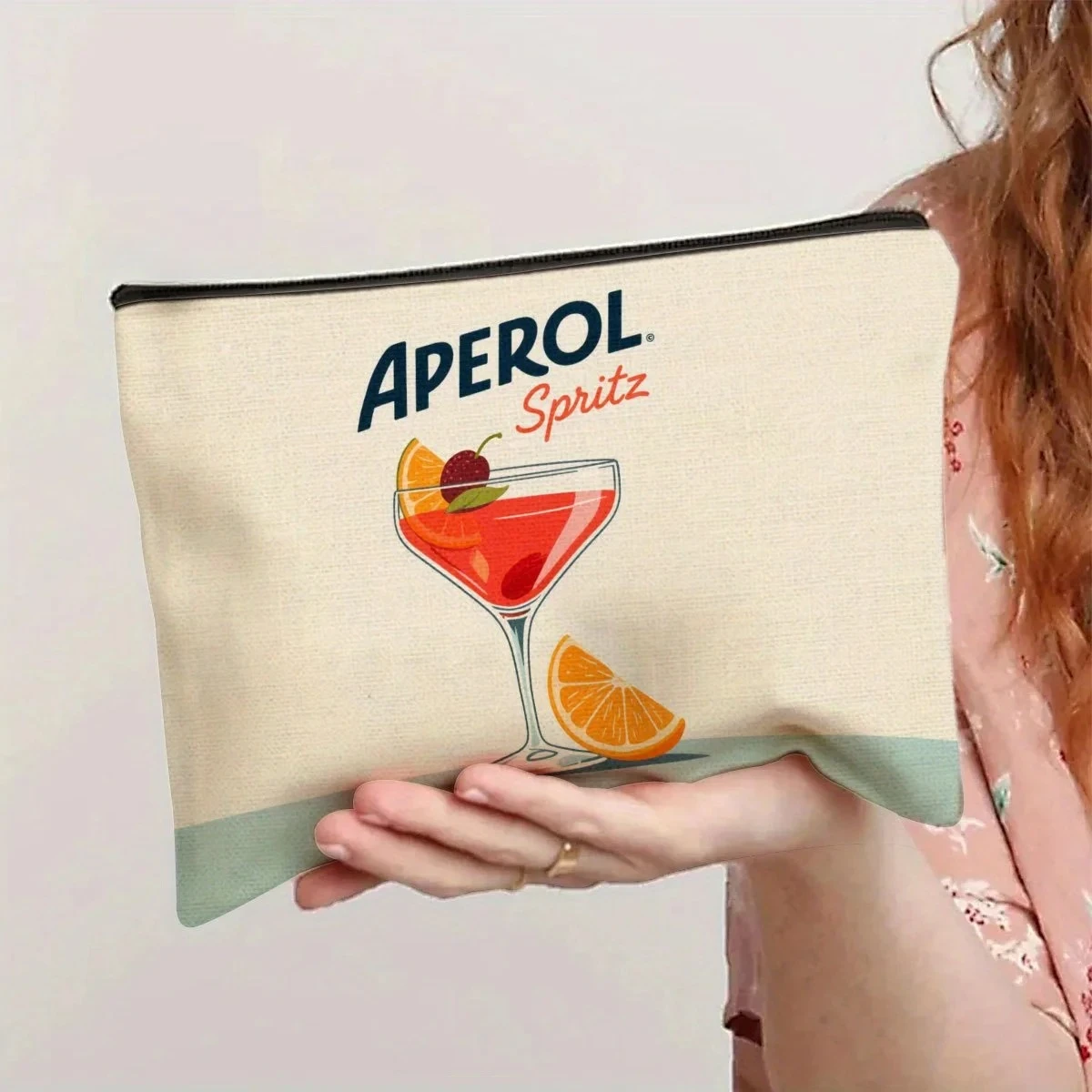 A Cocktail Makeup Bag - Cute Multifunctional Zipper Pouch for Women, Jewelry Storage Bag
A Cocktail Makeup Bag - Cute Multifunctional Zipper Pouch for Women, Jewelry Storage Bag