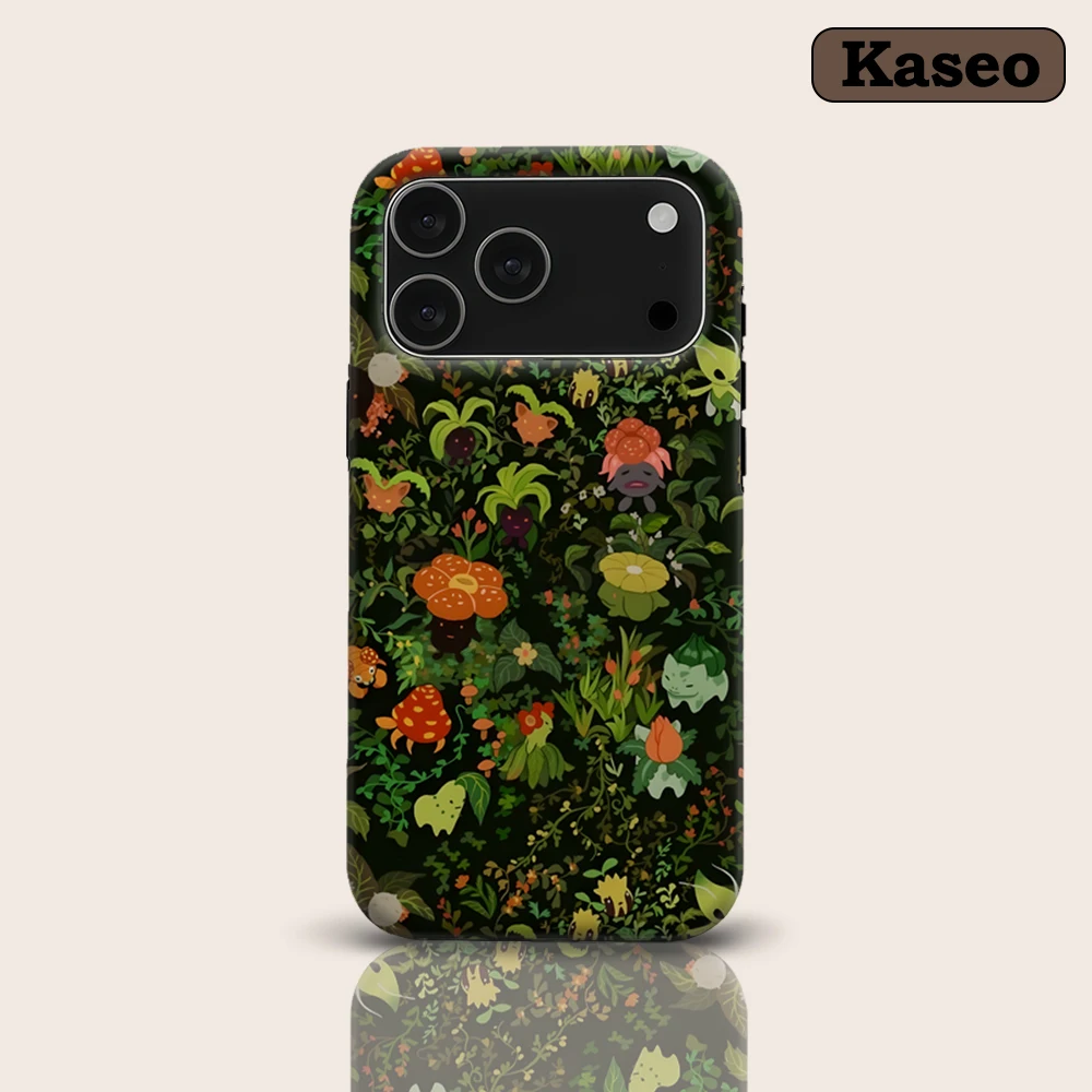 KASEO Matte Bumper for Magsafe Case for IPhone 17 16 15 14 Plus 13 Pro Max Shockproof Hard PC Pokémon Jungle Cover
KASEO Matte Bumper for Magsafe Case for IPhone 17 16 15 14 Plus 13 Pro Max Shockproof Hard PC Pokémon Jungle Cover