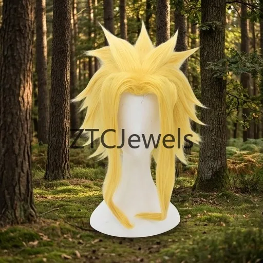 My Hero Academia All Might Cosplay Wig Yellow Spiky Heat Resistant Synthetic Hair Wig for Cosplay
My Hero Academia All Might Cosplay Wig Yellow Spiky Heat Resistant Synthetic Hair Wig for Cosplay