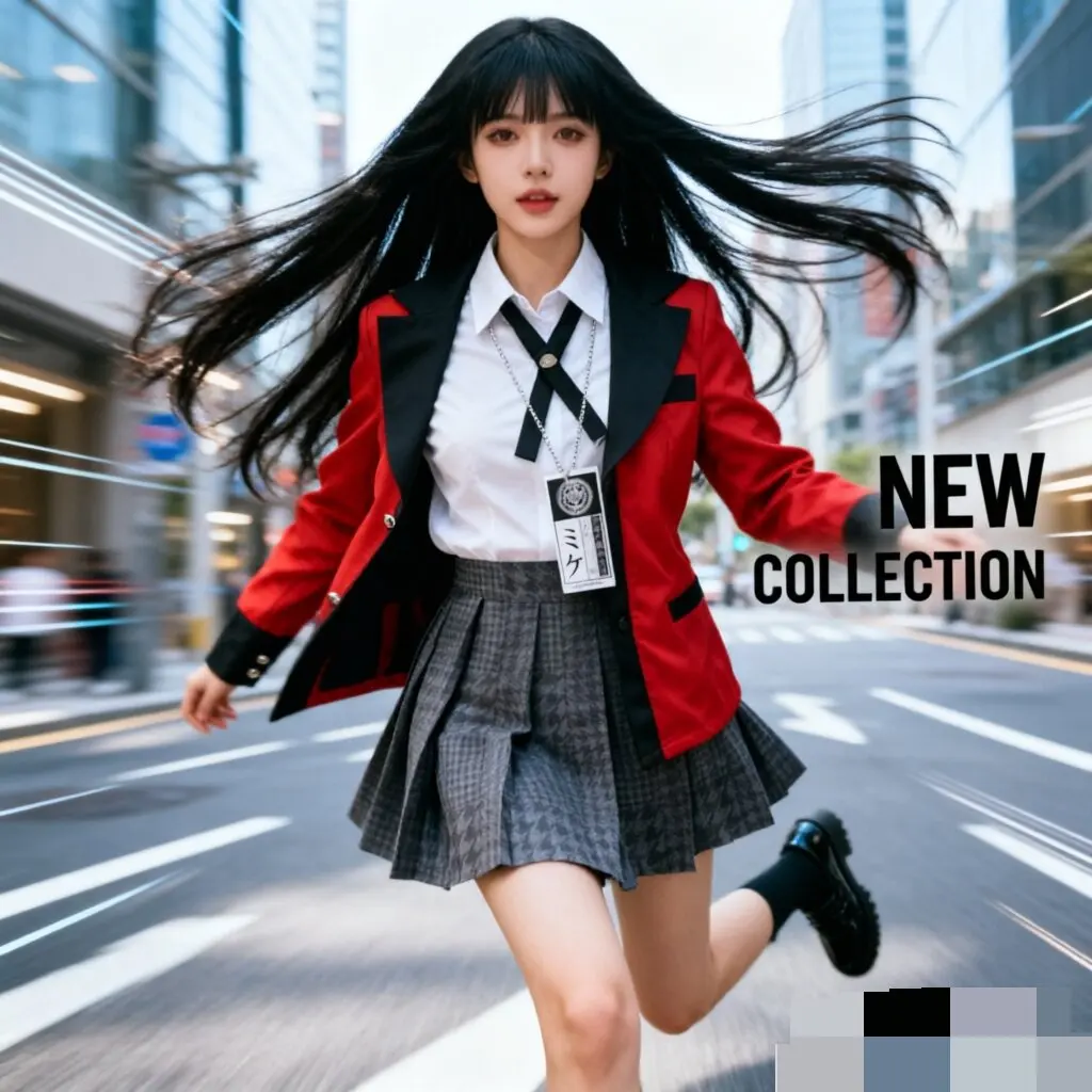 Anime Kakegurui Jabami Yumeko Cosplay Costume Halloween Sayaka Compulsive Gambler Japanese School Girls JK Uniform Halloween Cos
Anime Kakegurui Jabami Yumeko Cosplay Costume Halloween Sayaka Compulsive Gambler Japanese School Girls JK Uniform Halloween Cos