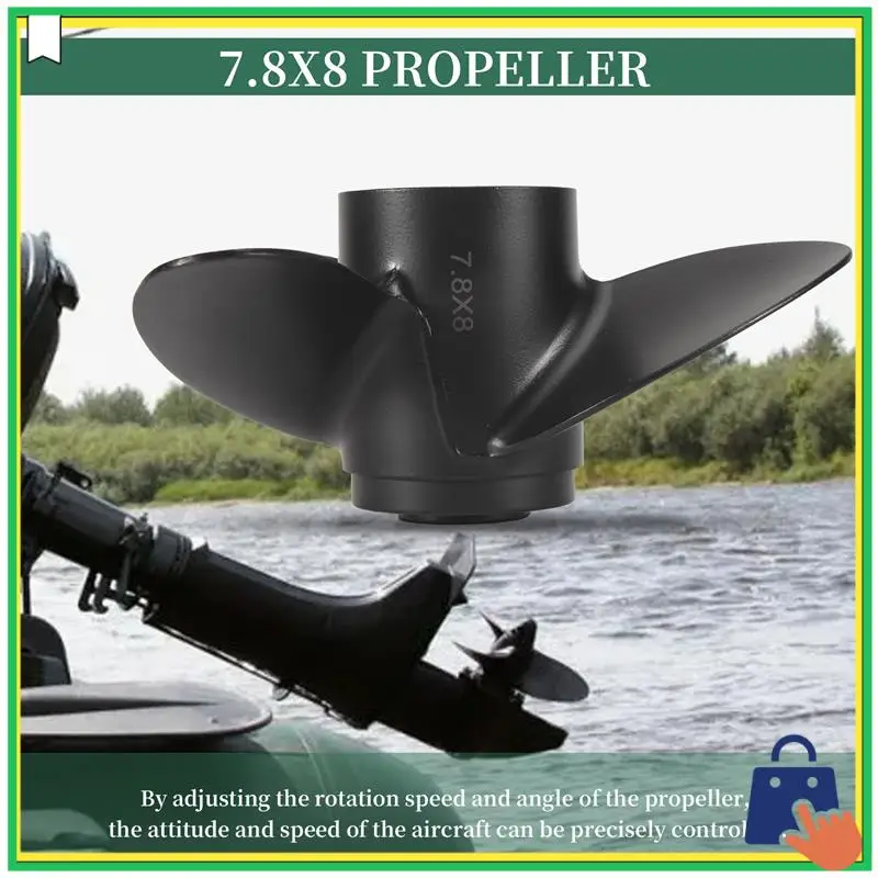 Advanced Aluminum Outboard Propeller 7.8X8 For Tohatsu Nissan Mercury 4-6Hp 3R1W64516-0
Advanced Aluminum Outboard Propeller 7.8X8 For Tohatsu Nissan Mercury 4-6Hp 3R1W64516-0