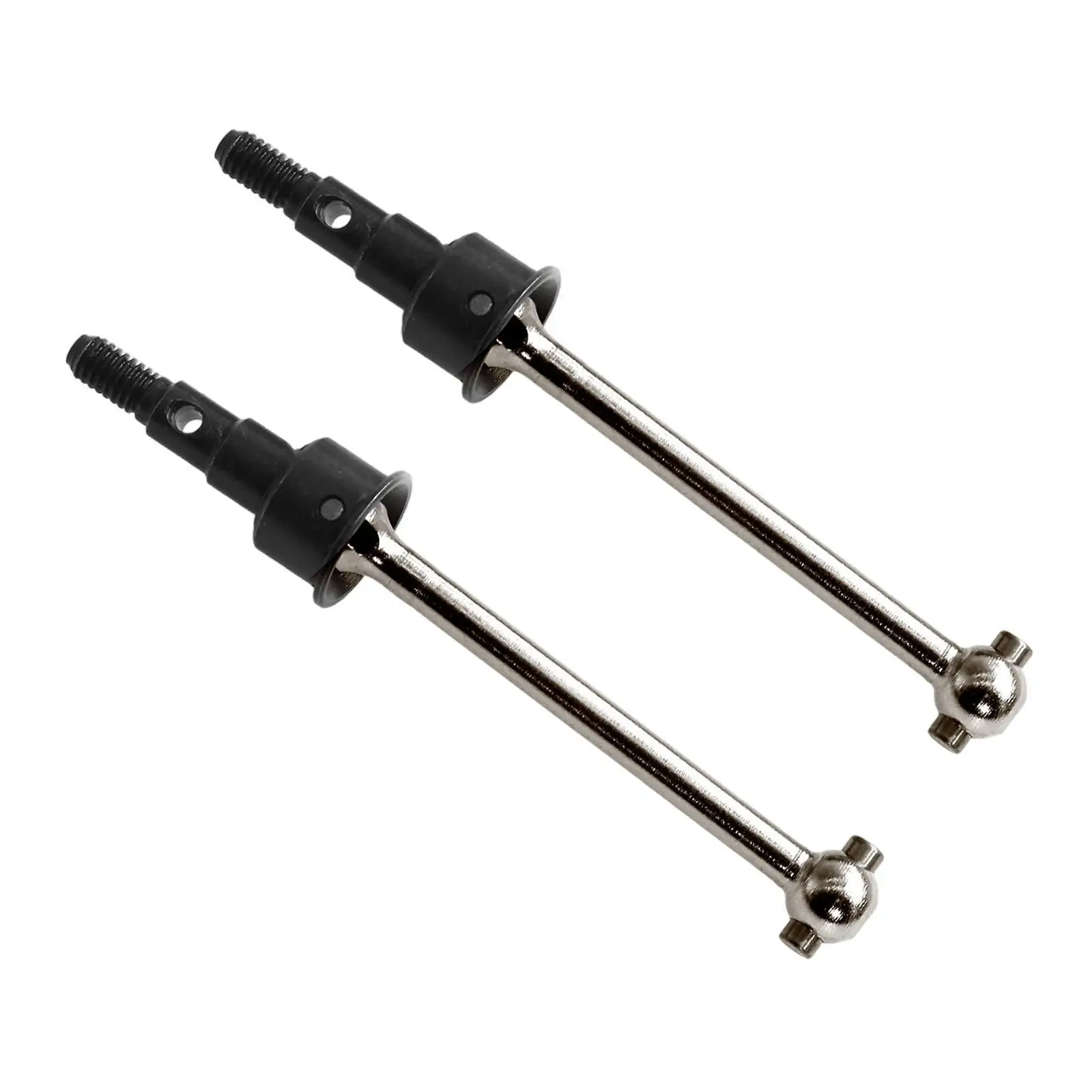 2 Pieces RC CVD Drive Shafts Metal Sturdy Upgrades Dogbones Universal Joints for 1 :10 Gpx4 Models DIY Accessory Parts
2 Pieces RC CVD Drive Shafts Metal Sturdy Upgrades Dogbones Universal Joints for 1 :10 Gpx4 Models DIY Accessory Parts