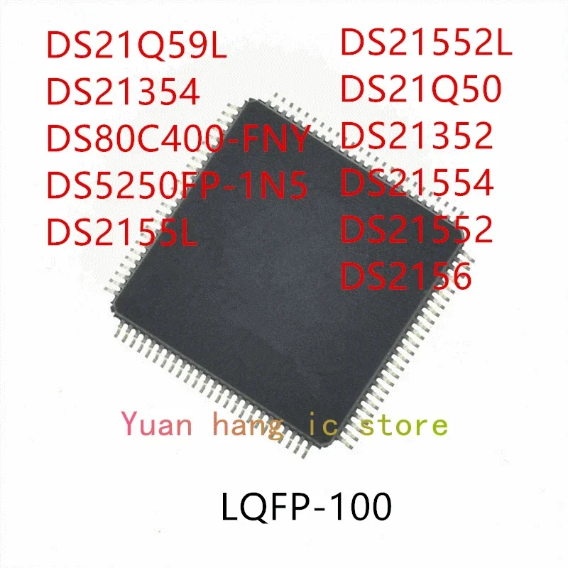 10 шт. DS21Q59L DS21354 DS80C400-FNY DS5250FP-1N5 DS2155L DS21552L DS21Q50 DS21352 DS21554 DS21552 DS2156 IC
10 шт. DS21Q59L DS21354 DS80C400-FNY DS5250FP-1N5 DS2155L DS21552L DS21Q50 DS21352 DS21554 DS21552 DS2156 IC