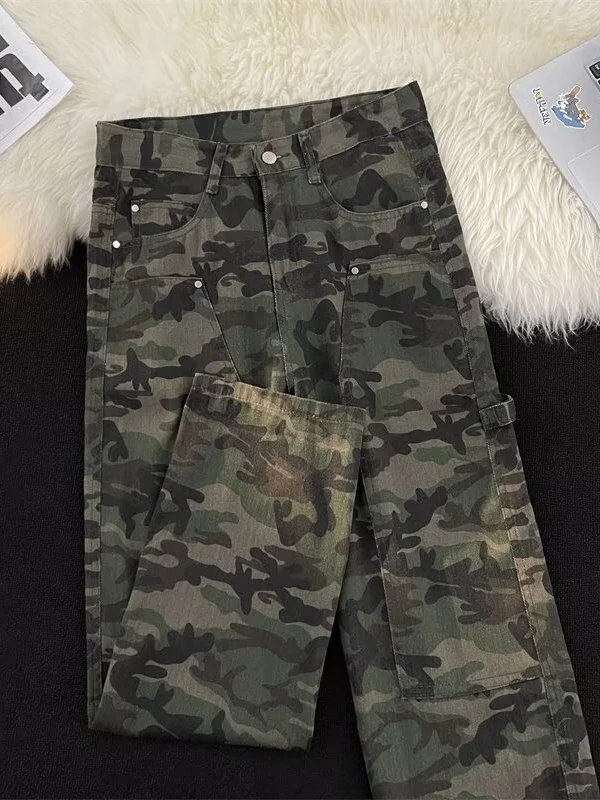 American High Street Camouflage Workwear Jeans Men's Spring Trendy Vintage Loose Wide Leg Straight Casual Pants
American High Street Camouflage Workwear Jeans Men's Spring Trendy Vintage Loose Wide Leg Straight Casual Pants