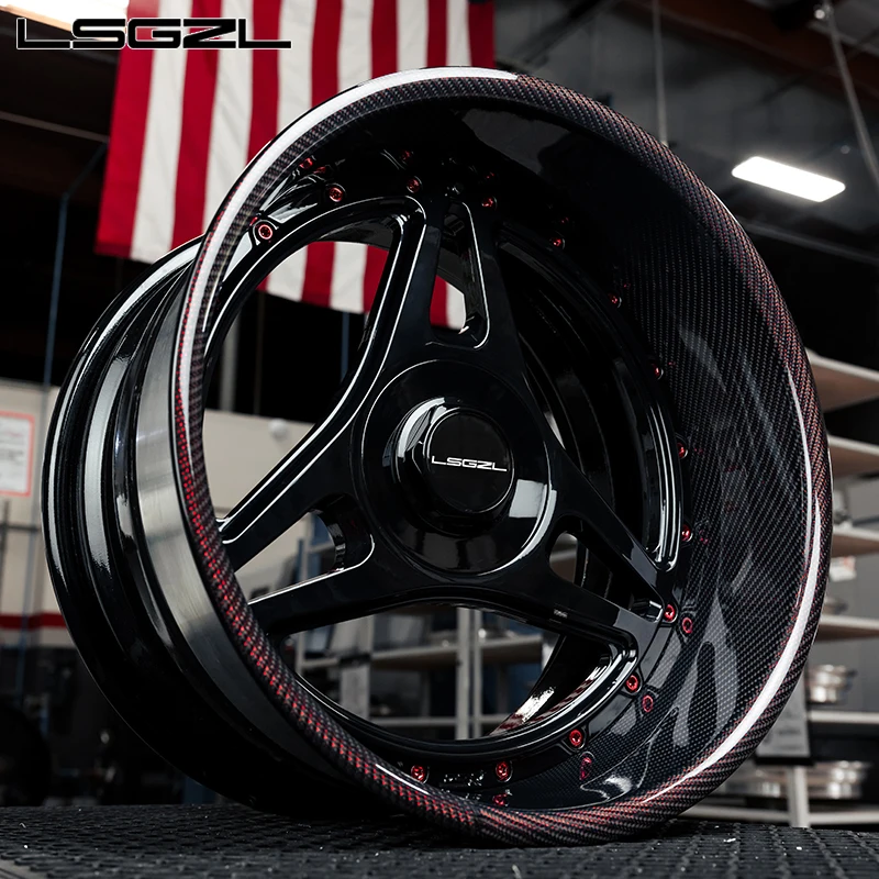 OEM 2-Piece Concave Wheel Forged Hub Carbon Fiber Sport Deep Concave Wheel 18 19 20 21 22 24 26 Inch Passenger Cars 5x120
OEM 2-Piece Concave Wheel Forged Hub Carbon Fiber Sport Deep Concave Wheel 18 19 20 21 22 24 26 Inch Passenger Cars 5x120