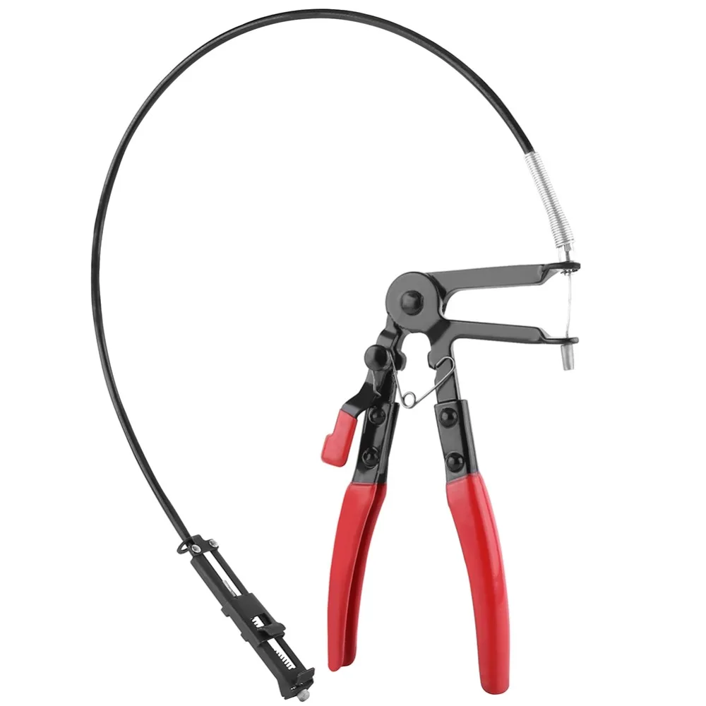 Steel Flexible Hose Clamp Pliers Flexible Cable Spring Loaded Flexible Clamp Tight Wire Tool Bendable Hose Clamp Removal Tool
Steel Flexible Hose Clamp Pliers Flexible Cable Spring Loaded Flexible Clamp Tight Wire Tool Bendable Hose Clamp Removal Tool