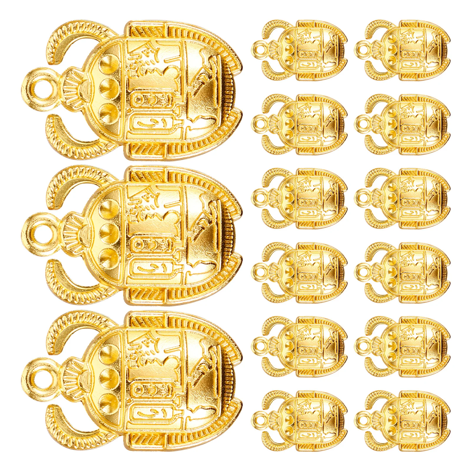30pcs Scarab Beetle Charms Metal Pendants DIY Jewelry Crafts Gold Color Necklace Bracelet Making Accessories Classic Style
30pcs Scarab Beetle Charms Metal Pendants DIY Jewelry Crafts Gold Color Necklace Bracelet Making Accessories Classic Style