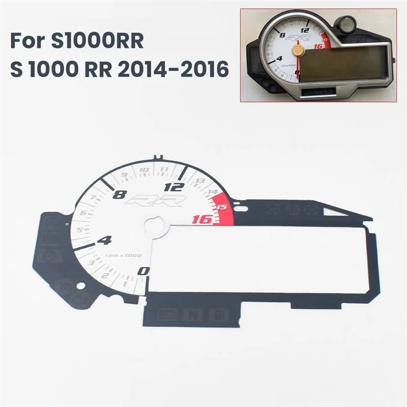 AM-Motorcycle Meter Sticker Disc For BMW S1000RR S 1000 RR 14-16 Speedometer Tachometer Odometer Paper Faces
AM-Motorcycle Meter Sticker Disc For BMW S1000RR S 1000 RR 14-16 Speedometer Tachometer Odometer Paper Faces