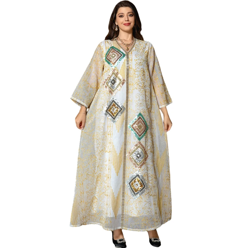 Eid Ramadan Abaya Dubai Arabic Turkey Islam Muslim Long Dress Prayer Clothes Women Kaftan Marocain Djellaba Robe Femme Musulmane
Eid Ramadan Abaya Dubai Arabic Turkey Islam Muslim Long Dress Prayer Clothes Women Kaftan Marocain Djellaba Robe Femme Musulmane