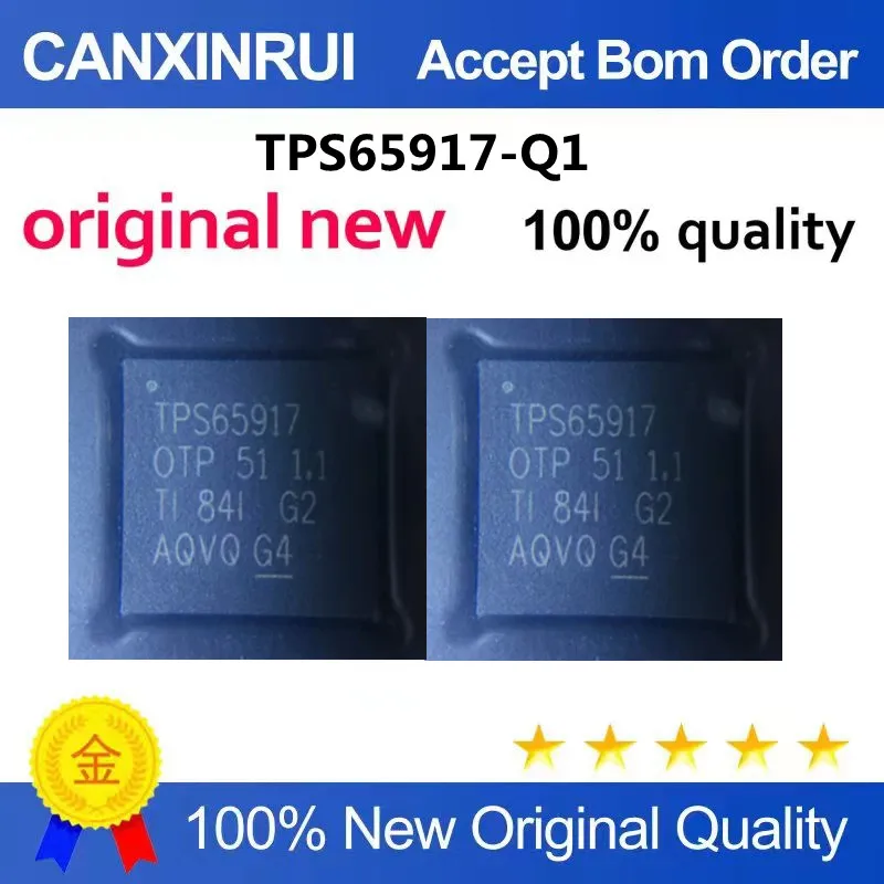 Original New 100% quality TPS65917-Q1Electronic Components Integrated Circuits Chip
Original New 100% quality TPS65917-Q1Electronic Components Integrated Circuits Chip