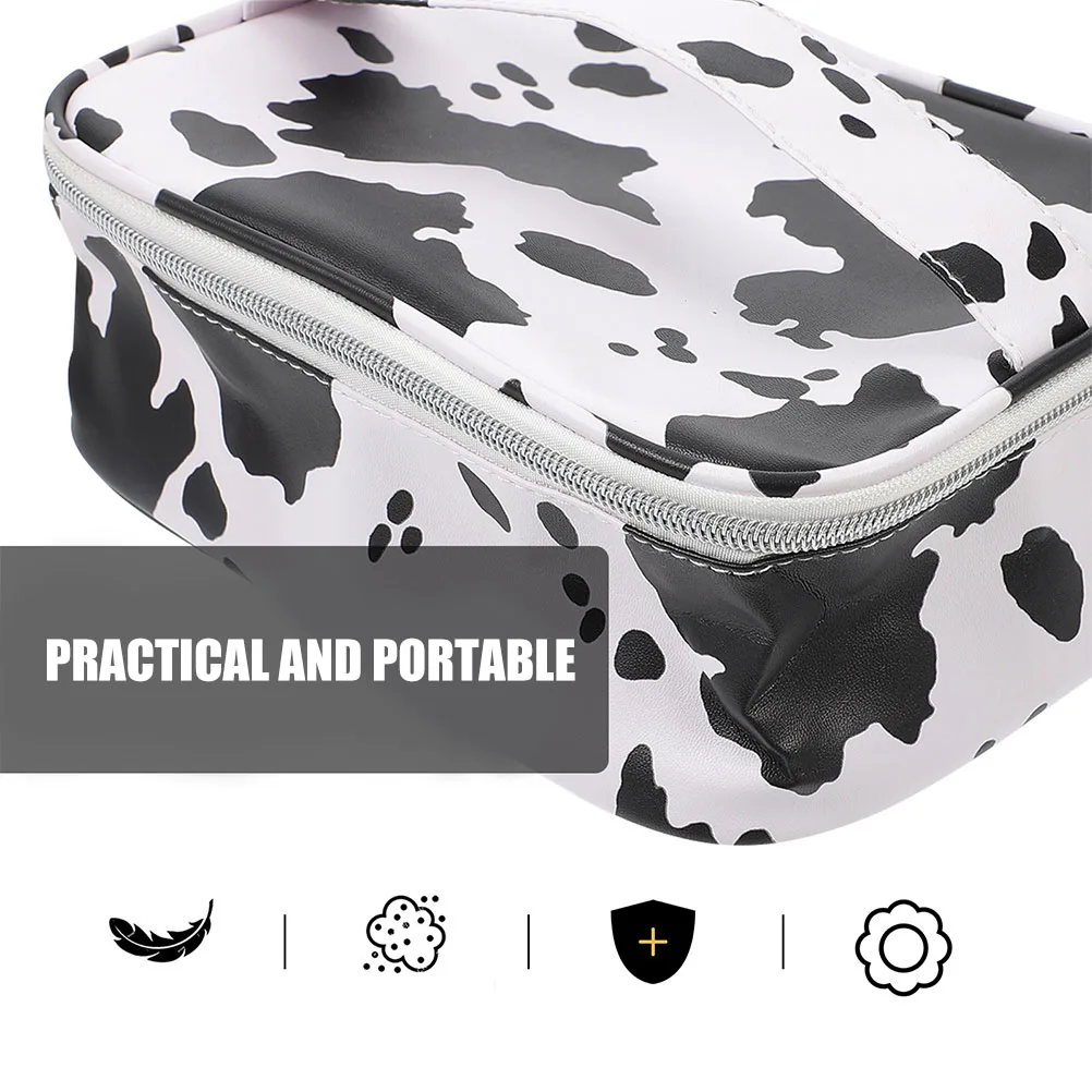 Makeup Bag Set 4 Piece Cow Print Large Capacity Travel Toiletry Bag Storage Organizer Women Accessories
Makeup Bag Set 4 Piece Cow Print Large Capacity Travel Toiletry Bag Storage Organizer Women Accessories