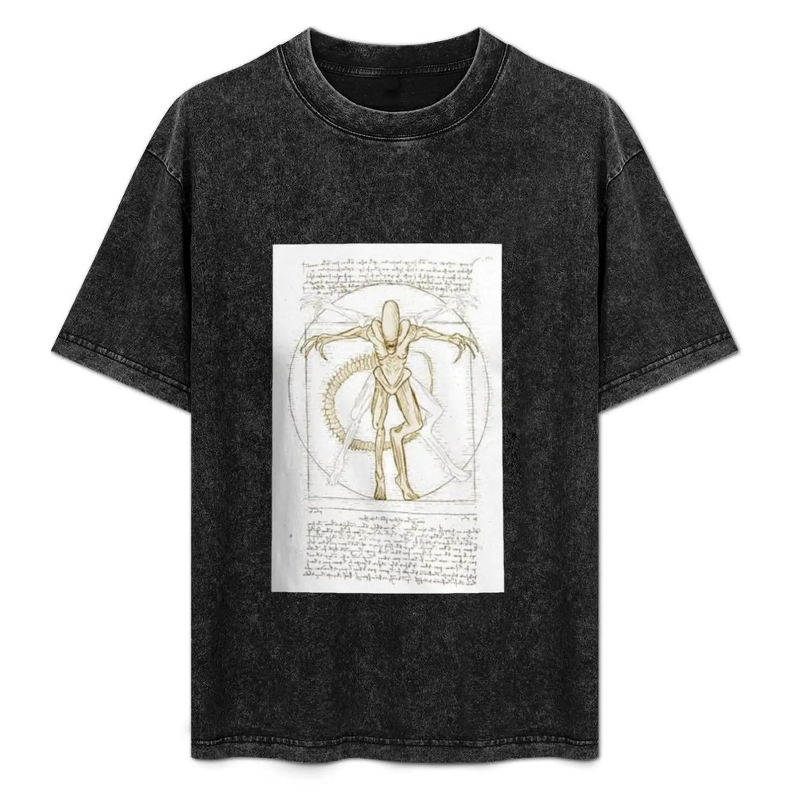 Vitruvian Xenomorph: Alien and Da Vinci in Perfect Harmony T-Shirt Work Wear Lightweight Tee
Vitruvian Xenomorph: Alien and Da Vinci in Perfect Harmony T-Shirt Work Wear Lightweight Tee