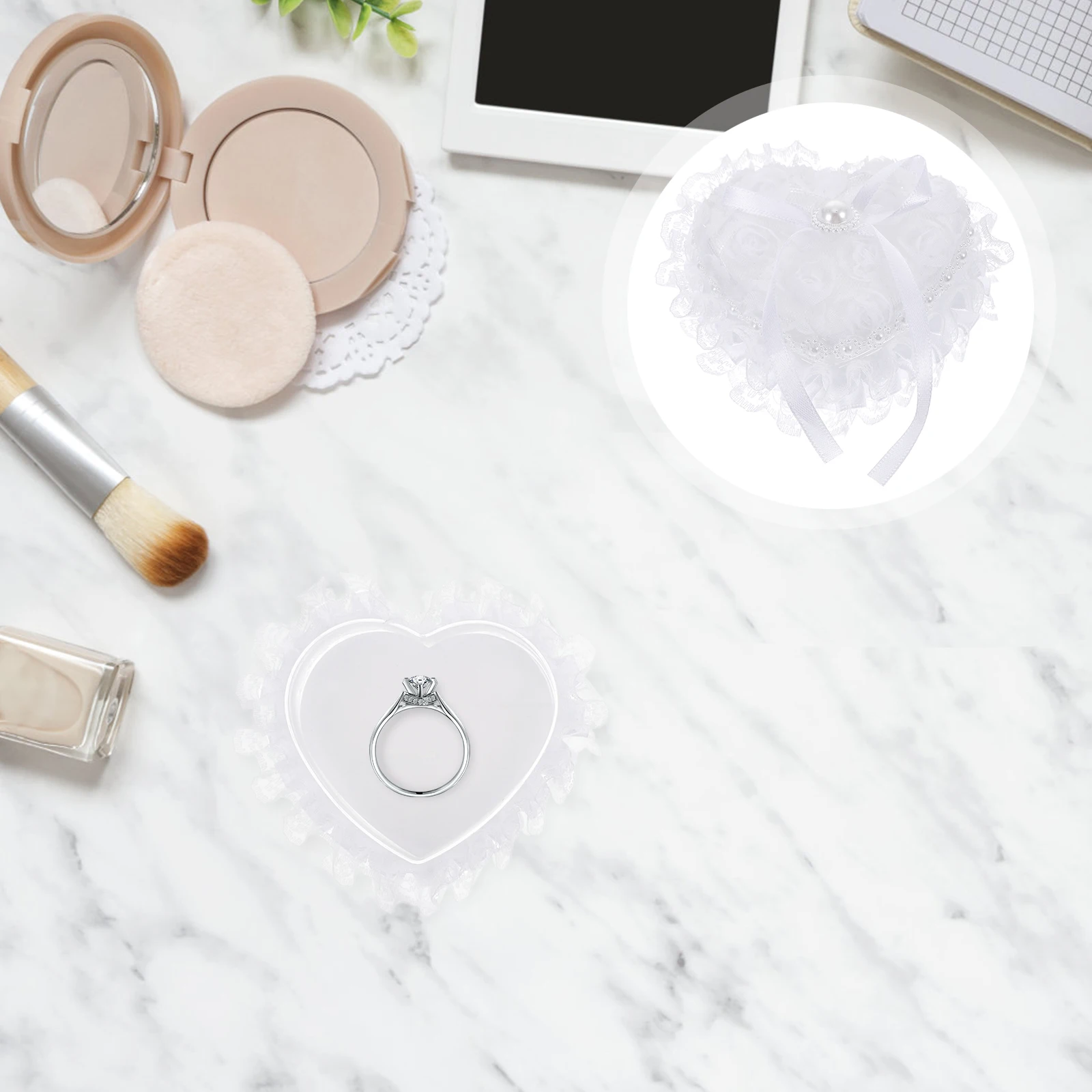 Heart Ring Box Beautiful Lace Safe Durable Wedding Boxes Bridal Shower Gift Proposal Engagement Plastic Cloth Jewelry Packaging
Heart Ring Box Beautiful Lace Safe Durable Wedding Boxes Bridal Shower Gift Proposal Engagement Plastic Cloth Jewelry Packaging
