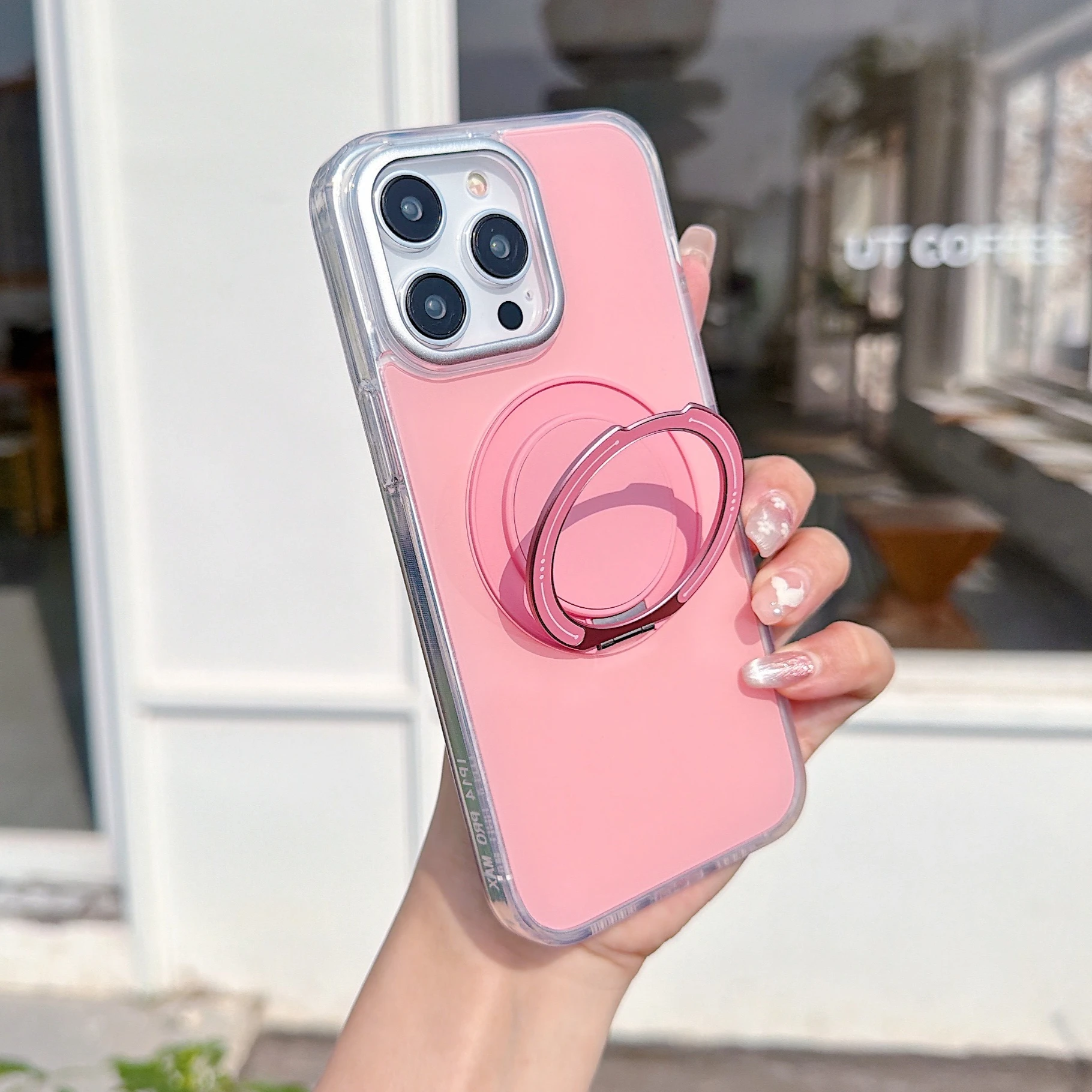 360° Rotary Ring Holder Phone Case For iPhone 17 Pro Max Air 16 15 14 13 12 Plus Pro Max Shockproof Anti-Drop Phone Hard Case
360° Rotary Ring Holder Phone Case For iPhone 17 Pro Max Air 16 15 14 13 12 Plus Pro Max Shockproof Anti-Drop Phone Hard Case