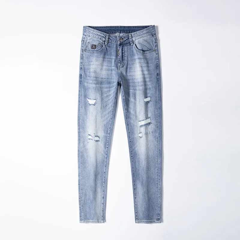 High 2023 New Classical Pirate Metal Skull Bone Luxurious Embroidered jeans Cotton Denim Pants comfort casual jeans 28-38 #204
High 2023 New Classical Pirate Metal Skull Bone Luxurious Embroidered jeans Cotton Denim Pants comfort casual jeans 28-38 #204