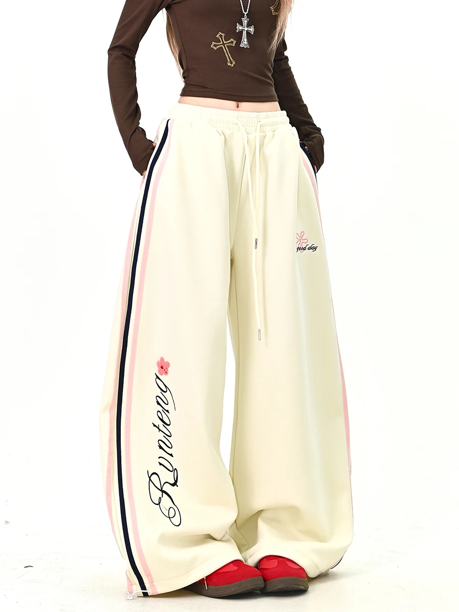 Повседневные свободные брюки-трубы женские, весна 2026, новинка, в пол, в корейском уличном винтажном стиле, широкие брюки
Повседневные свободные брюки-трубы женские, весна 2026, новинка, в пол, в корейском уличном винтажном стиле, широкие брюки