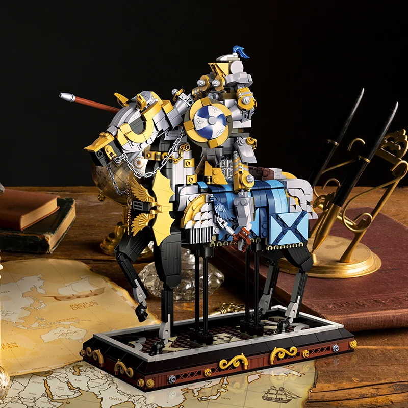 JJ9050 MOC Building Blocks Toys Set: Medieval Knight Puzzle Model Building Toys, Creative Toys Ornament, Birthday Toys Gift
JJ9050 MOC Building Blocks Toys Set: Medieval Knight Puzzle Model Building Toys, Creative Toys Ornament, Birthday Toys Gift
