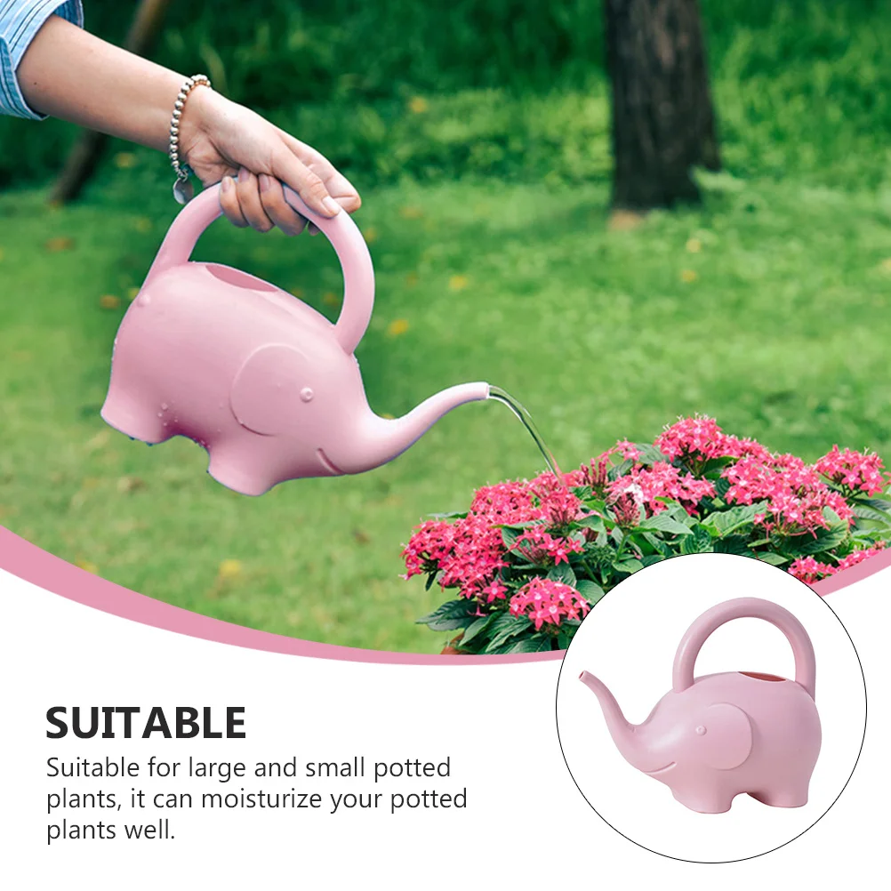 Elephant Watering Can Cartoon Style Heavy Duty Plastic Lightweight Fun Shape for Flower Pots Indoor Outdoor Plants
Elephant Watering Can Cartoon Style Heavy Duty Plastic Lightweight Fun Shape for Flower Pots Indoor Outdoor Plants
