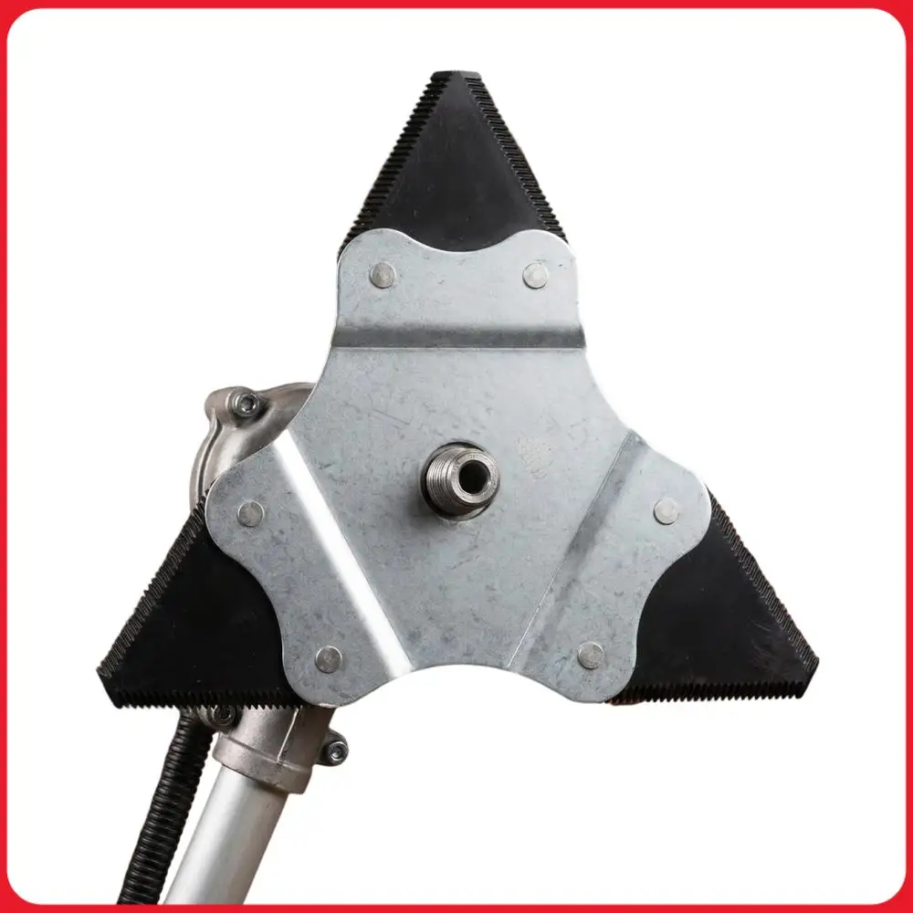 Brush Cutter Replacement Blade with Serrated Edges Grass Mower Triangular Blade Double-Sided Thickened for Efficient Cutting
Brush Cutter Replacement Blade with Serrated Edges Grass Mower Triangular Blade Double-Sided Thickened for Efficient Cutting