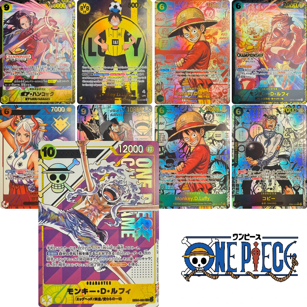 Anime characters ONE PIECE Monkey D Luffy Roronoa Zoro DIY Homemade Bronzing Xtreme toys Collection card Christmas birthday gift
Anime characters ONE PIECE Monkey D Luffy Roronoa Zoro DIY Homemade Bronzing Xtreme toys Collection card Christmas birthday gift