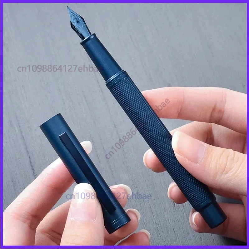 For Hongdian Blue Metal Fountain Pen EF/F/Bent Writing Students Practicing Retro Style Artwork Calligraphy Practice Pen
For Hongdian Blue Metal Fountain Pen EF/F/Bent Writing Students Practicing Retro Style Artwork Calligraphy Practice Pen