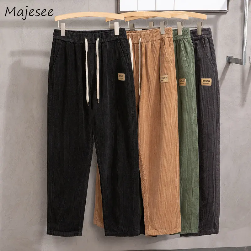 Casual Pants Men Harajuku All-match Personal Ins High Street Japanese Retro Pantalones Stylish Unisex Corduroy Trousers Straight
Casual Pants Men Harajuku All-match Personal Ins High Street Japanese Retro Pantalones Stylish Unisex Corduroy Trousers Straight