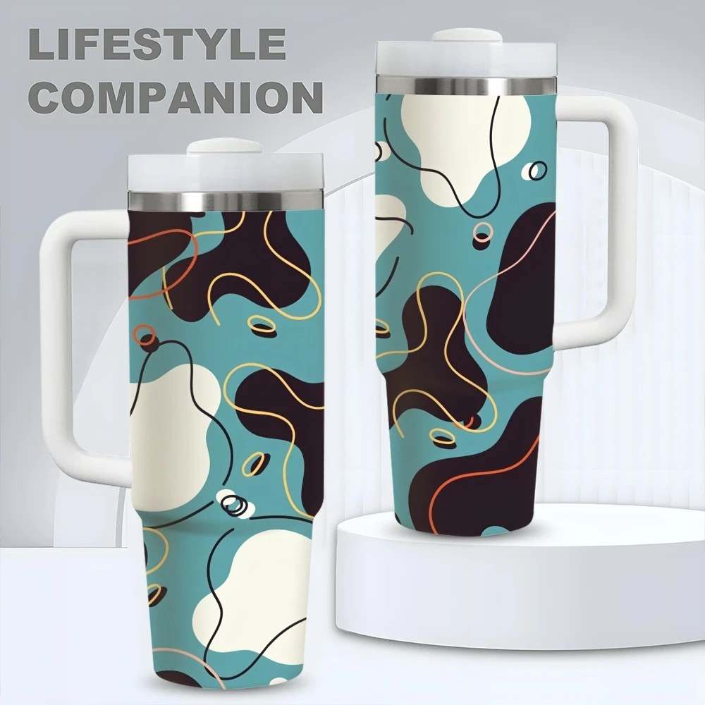 Irregular Shapes Vacuum Flasks 40oz Stainless Steel Vacuum Insulated Tumbler with Straw Leak Resistant Travel Mug
Irregular Shapes Vacuum Flasks 40oz Stainless Steel Vacuum Insulated Tumbler with Straw Leak Resistant Travel Mug