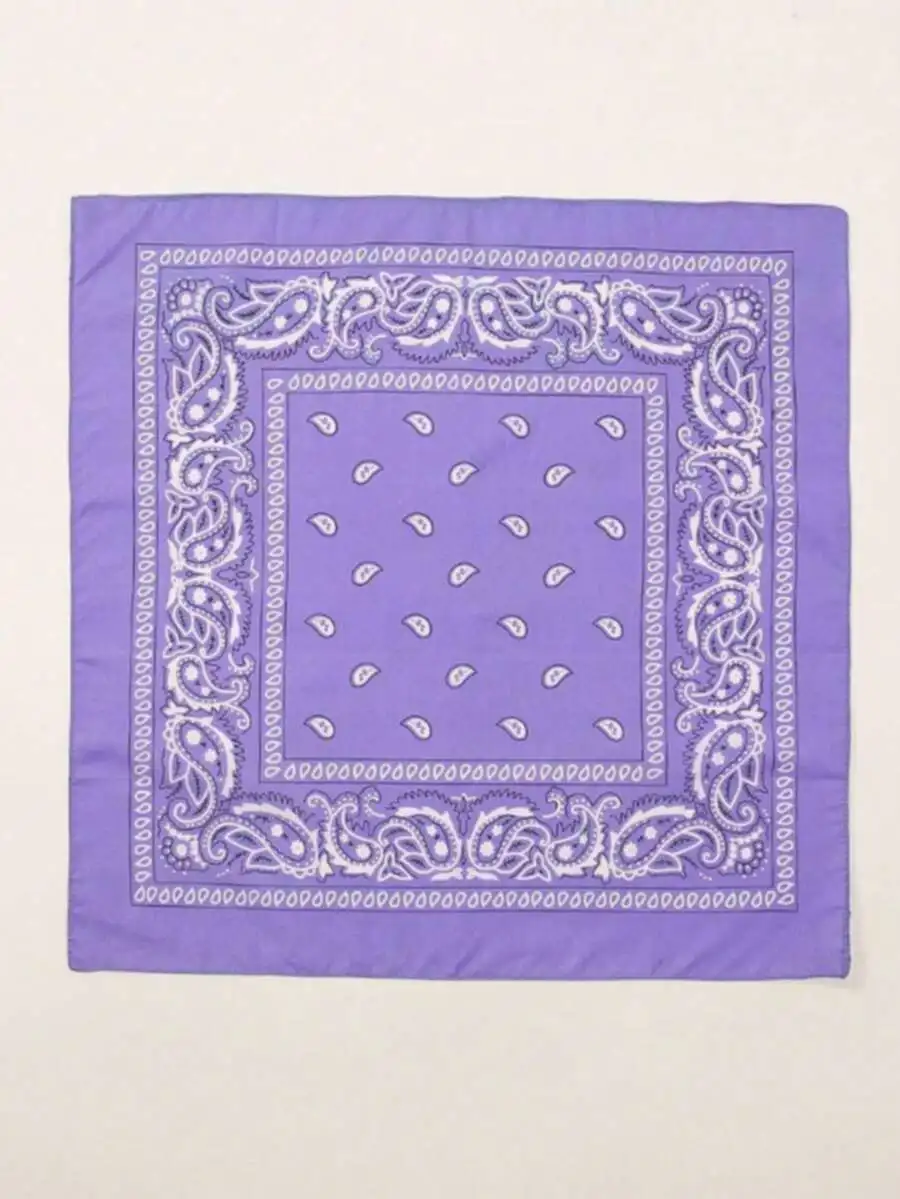 Purple Paisley Print Bandana Scarf Headband For Adults All Season
Purple Paisley Print Bandana Scarf Headband For Adults All Season