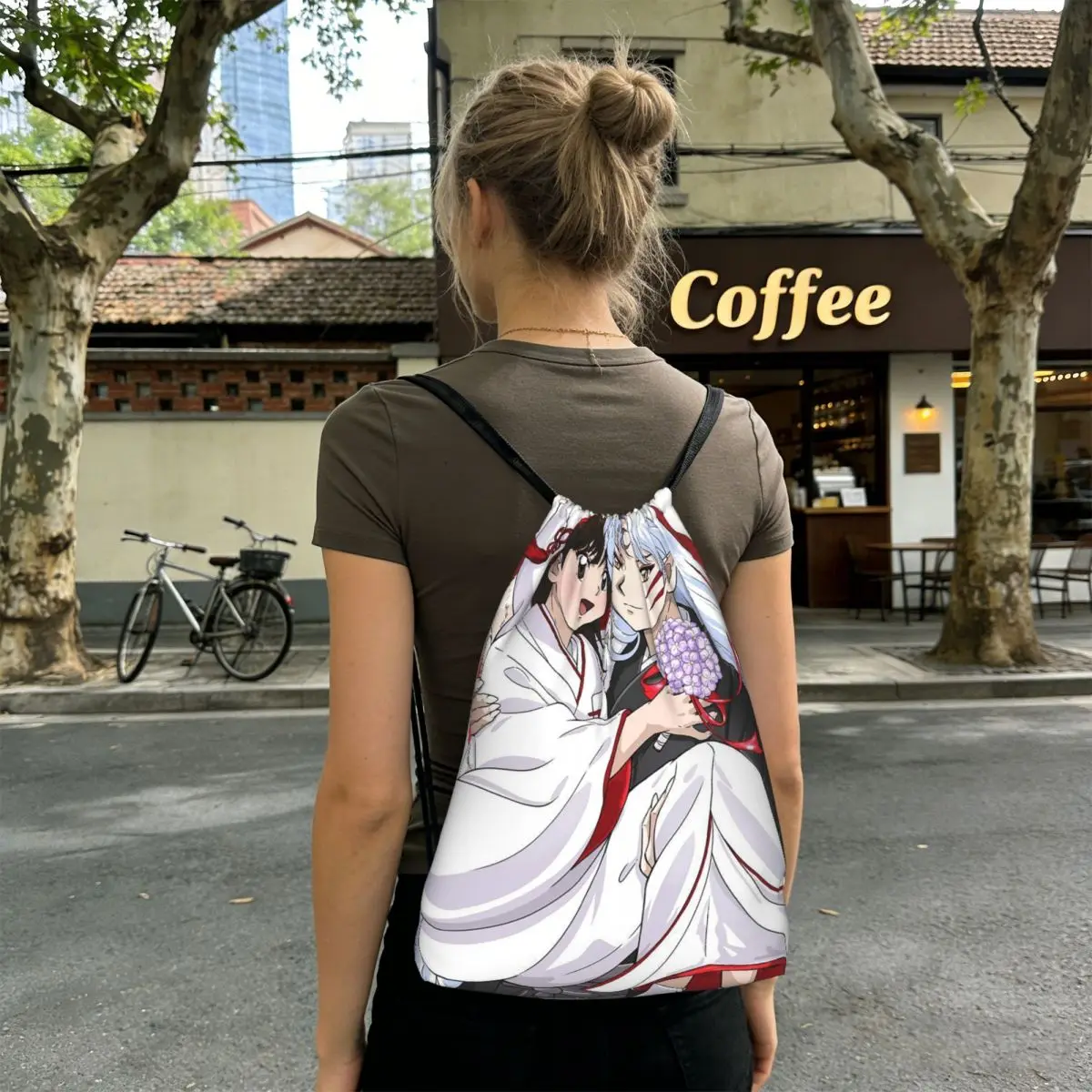 Manga Kimono Inuyasha Sesshomaru Backpacks Casual Drawstring Bags Shoes Bag Book Bags for Man Woman School
Manga Kimono Inuyasha Sesshomaru Backpacks Casual Drawstring Bags Shoes Bag Book Bags for Man Woman School