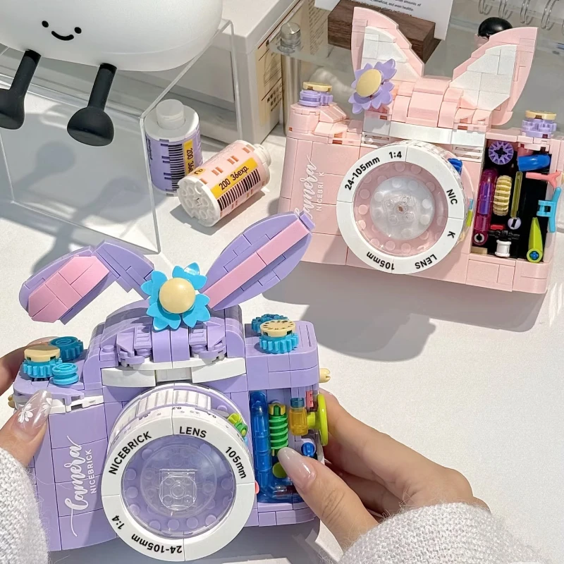 Disney Camera Building Blocks StellaLou Assembles Digital SLR Camera LinaBell Puzzle Toy Model Children's Gift Building Blocks
Disney Camera Building Blocks StellaLou Assembles Digital SLR Camera LinaBell Puzzle Toy Model Children's Gift Building Blocks