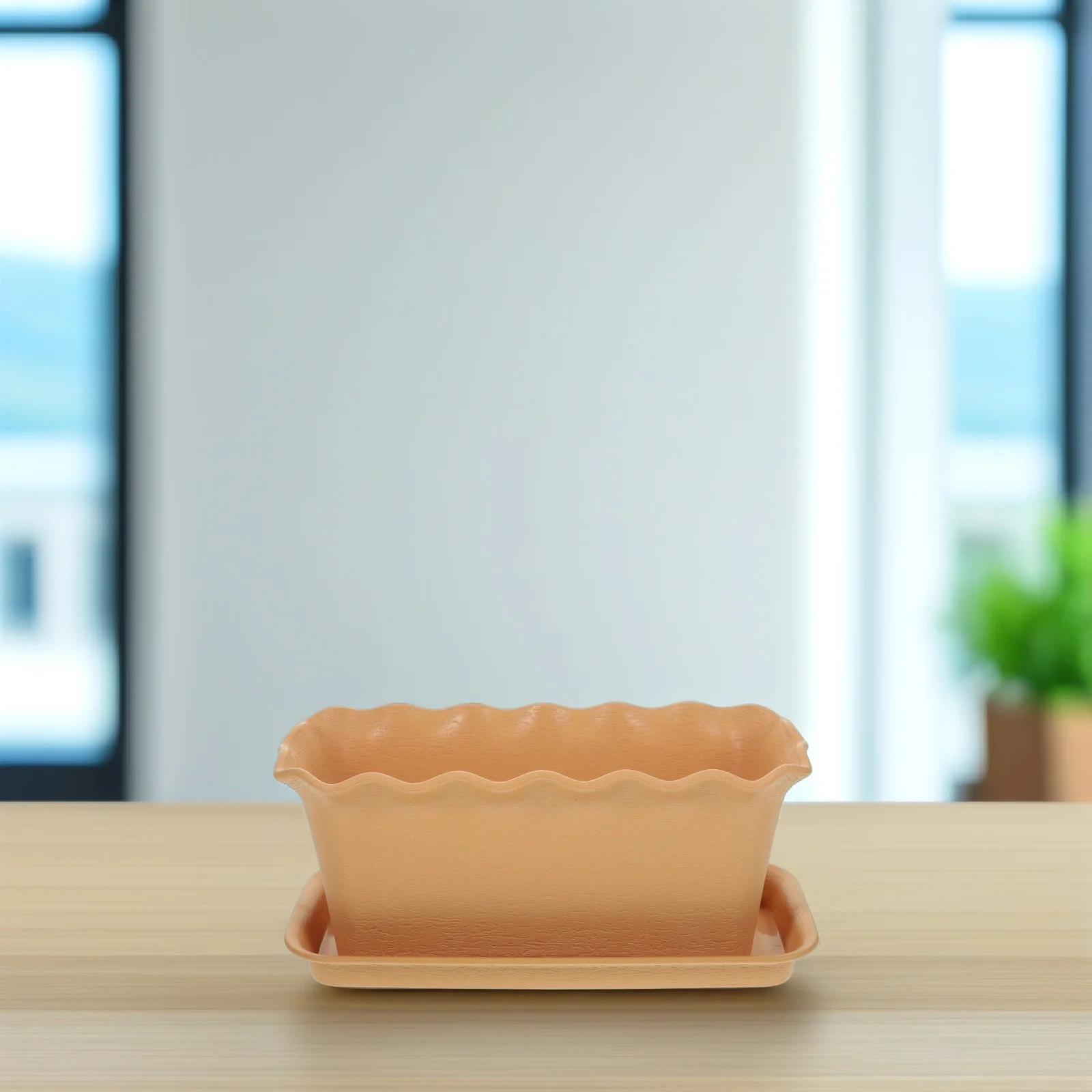 1 set Rectangular Flower Pot Plastic Plant Container With Drainage Holes For Succulents Vegetables Herbs Indoor Outdoor Garden
1 set Rectangular Flower Pot Plastic Plant Container With Drainage Holes For Succulents Vegetables Herbs Indoor Outdoor Garden