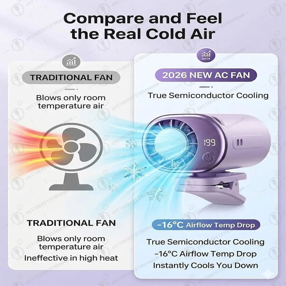 2026 New Car Clip On Fan LED Display 360° Rotation USB Rechargeable 199 Speeds 16℃ Cooling Wide Clamp Portable Auto Fan
2026 New Car Clip On Fan LED Display 360° Rotation USB Rechargeable 199 Speeds 16℃ Cooling Wide Clamp Portable Auto Fan