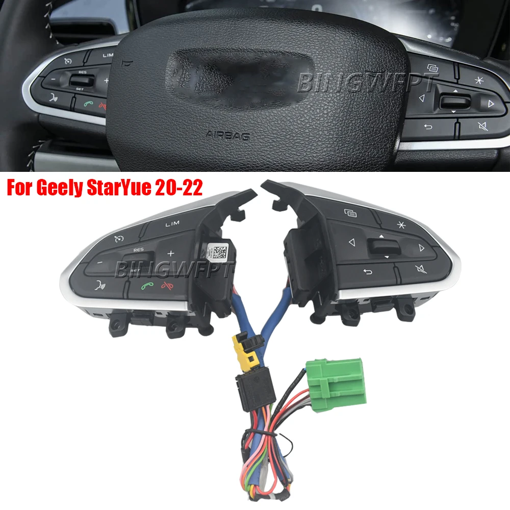 Car Cruise Control LIM Switch Steering Wheel Button For Geely Star Yue 2020 BOYU X 2022
Car Cruise Control LIM Switch Steering Wheel Button For Geely Star Yue 2020 BOYU X 2022