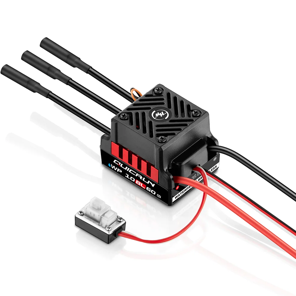Hobbywing QuicRun WP 10BL60 G2 60A Brushless ESC Waterproof for 1/10 RC remote control car
Hobbywing QuicRun WP 10BL60 G2 60A Brushless ESC Waterproof for 1/10 RC remote control car