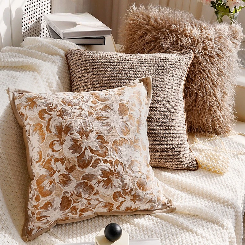 30x50/45X45CM Brown Retro Throw Pillow Cover French Light Luxury Stamping Waist Cushion Cover Decor Home Decorative Pillowcase
30x50/45X45CM Brown Retro Throw Pillow Cover French Light Luxury Stamping Waist Cushion Cover Decor Home Decorative Pillowcase