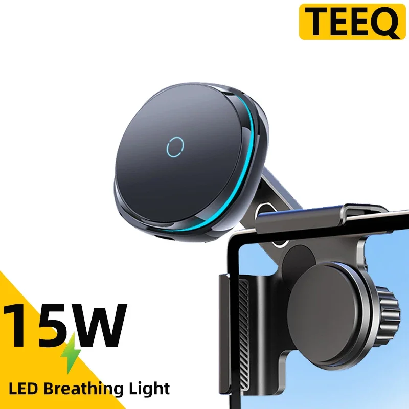 TEEQ For Tesla Model Y Junipe 2025 Model 3 HIGHLAND 2024 Cybertruck BYD Seal Car Phone Mount Holder 15W Magnetic Wireless Charge
TEEQ For Tesla Model Y Junipe 2025 Model 3 HIGHLAND 2024 Cybertruck BYD Seal Car Phone Mount Holder 15W Magnetic Wireless Charge