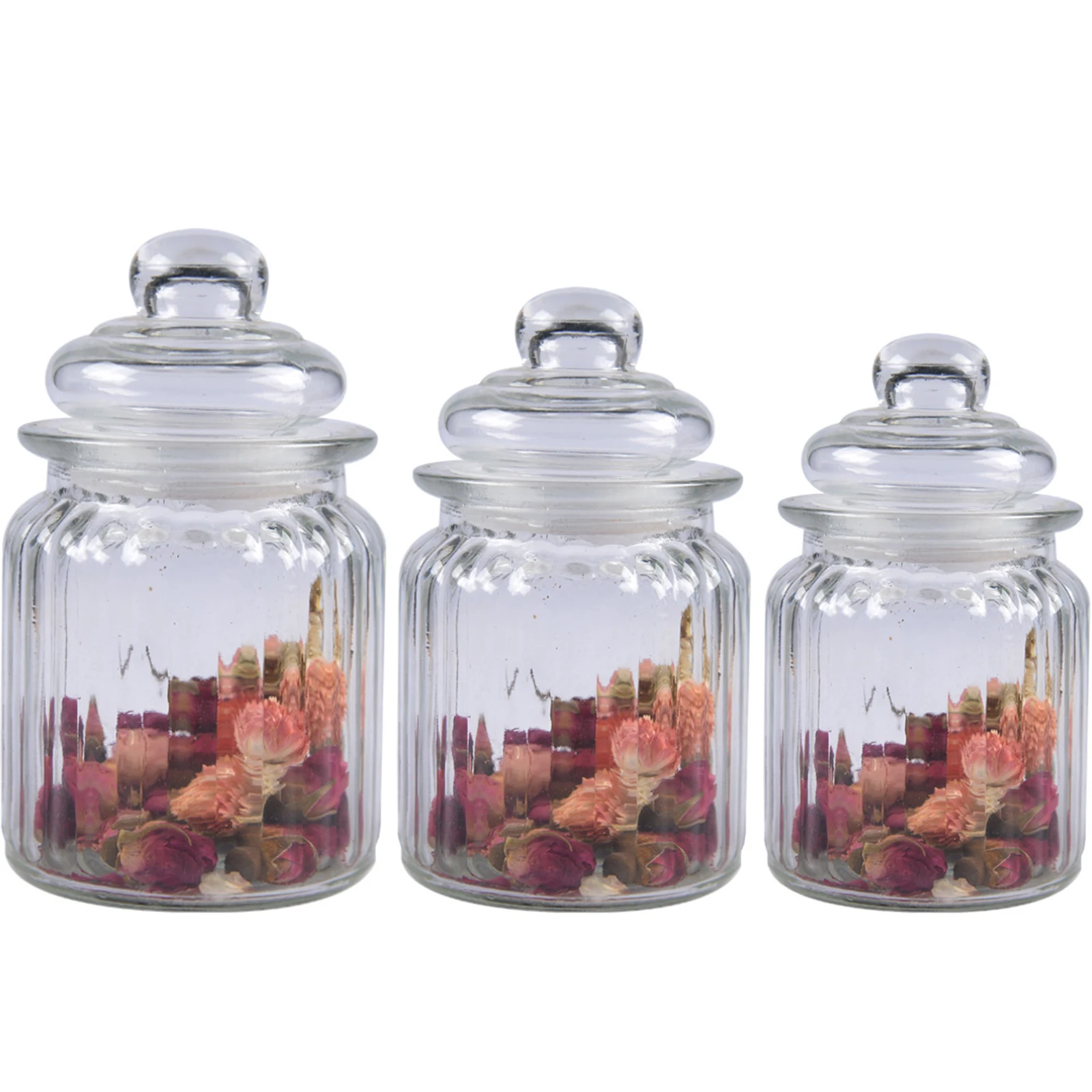 950Ml Round Glass Storage Jars with Tight Seal Lid for Cereal Flour Sugar Nuts Grains Household Food Preservation Container
950Ml Round Glass Storage Jars with Tight Seal Lid for Cereal Flour Sugar Nuts Grains Household Food Preservation Container