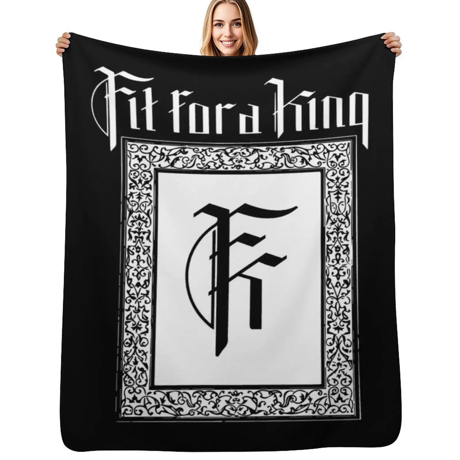 Fit for a King 4 Classic Throw Blanket Soft Plush Blanket as Housewarming Gift
Fit for a King 4 Classic Throw Blanket Soft Plush Blanket as Housewarming Gift