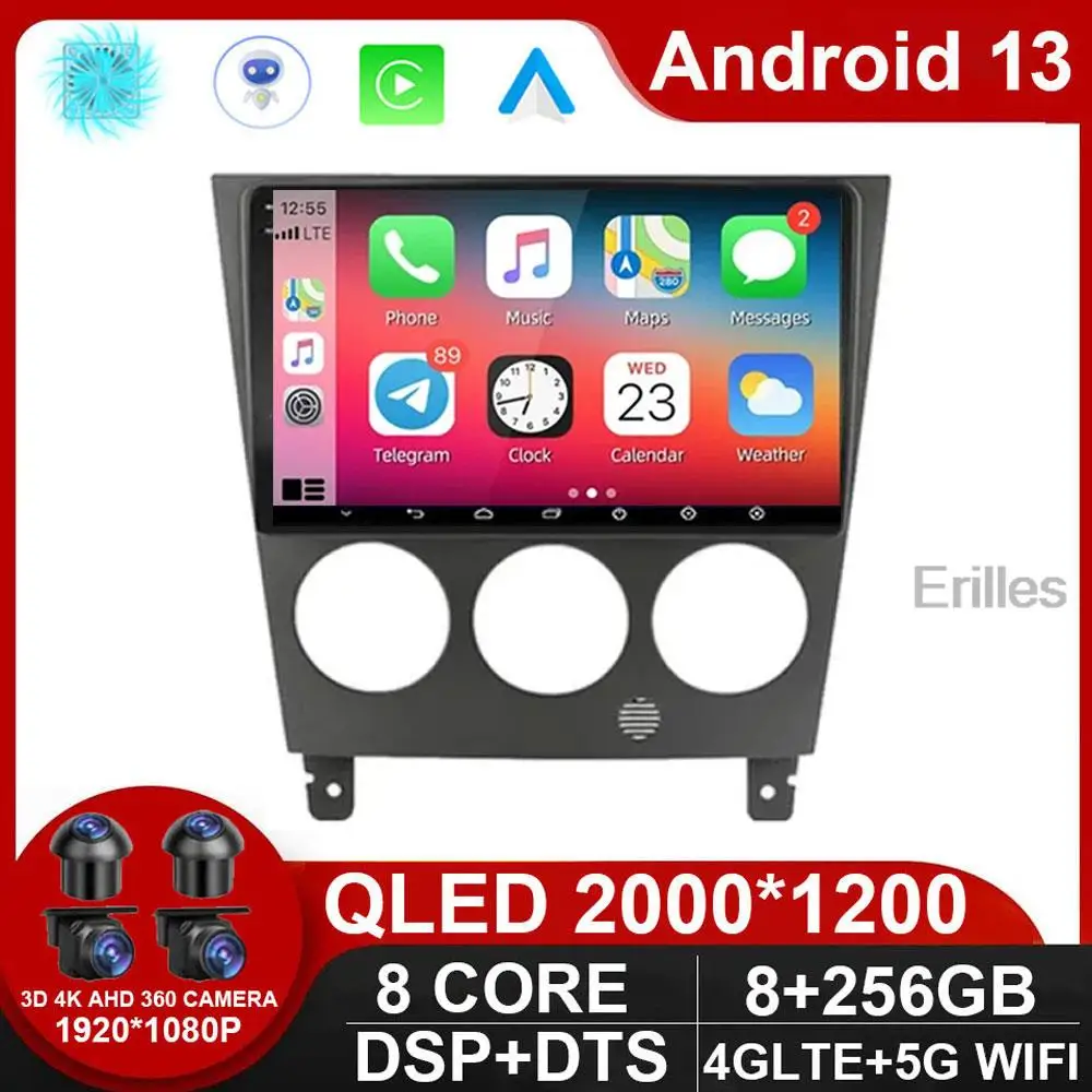 Автомагнитола мультимедийный видеоплеер навигатор GPS Android 13 CarPlay для Subaru Impreza GD GG 2002 - 2007 головное устройство без DVD
Автомагнитола мультимедийный видеоплеер навигатор GPS Android 13 CarPlay для Subaru Impreza GD GG 2002 - 2007 головное устройство без DVD