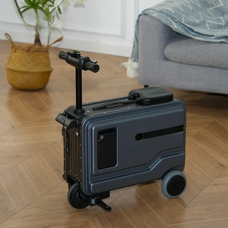 Ride electric luggage stool chassis transportation artifact trolley case smart suitcase boarding
Ride electric luggage stool chassis transportation artifact trolley case smart suitcase boarding