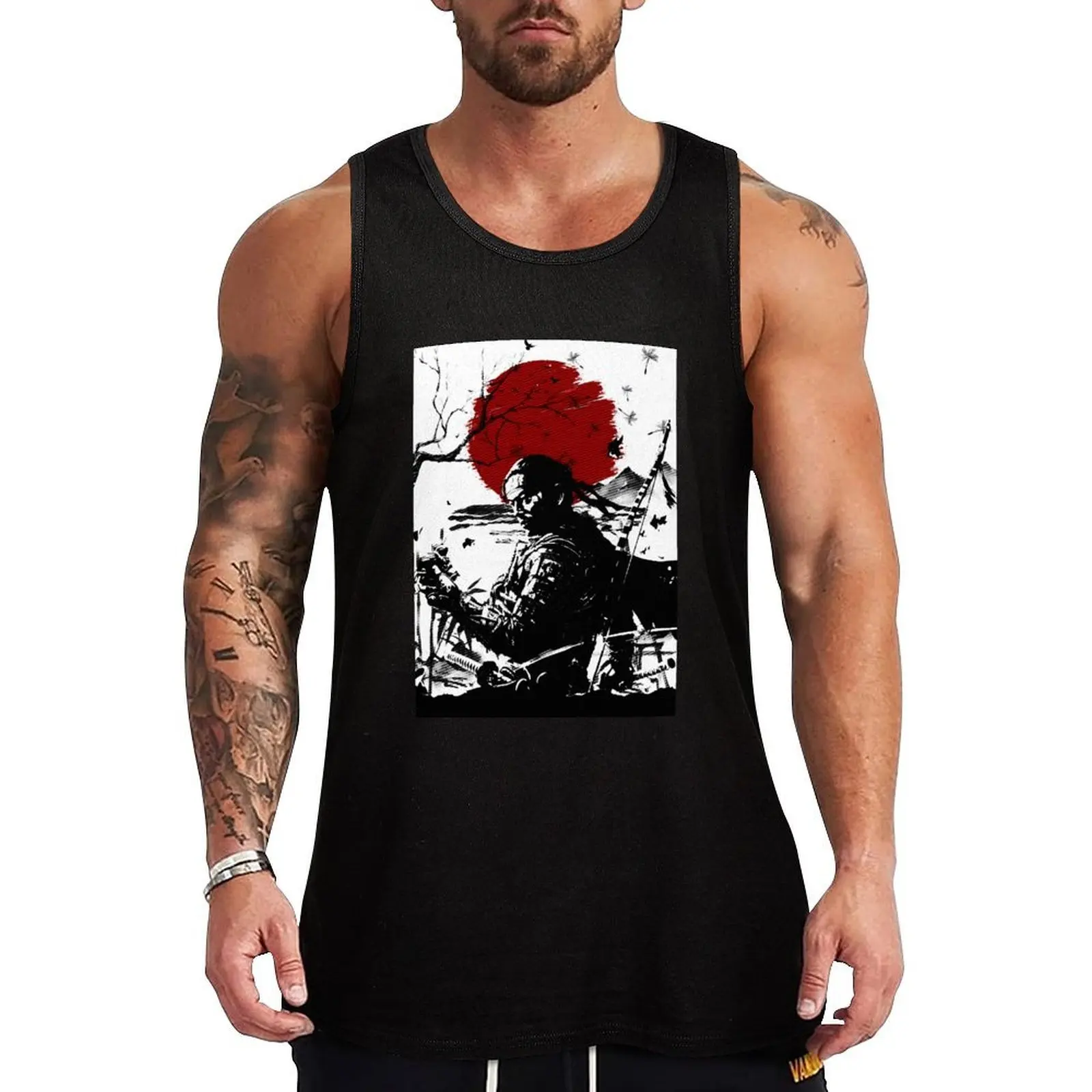 ghost of tsushima Tank Top t-shirt for man bodybuilding Sportswear for men training weight vest
ghost of tsushima Tank Top t-shirt for man bodybuilding Sportswear for men training weight vest
