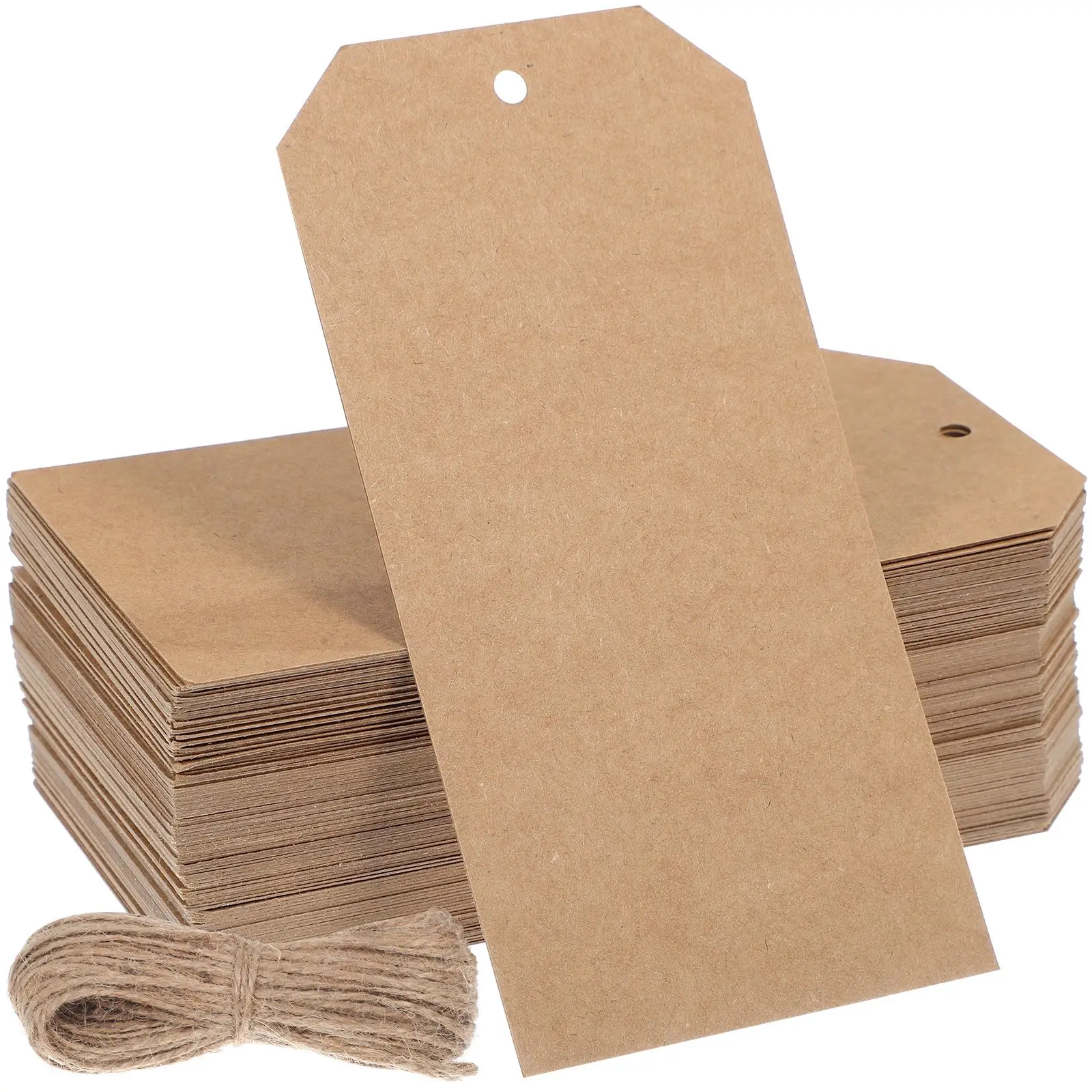 200 Pcs Blank Paper Pendant Paper 12x6cm Brown 20m Jute Twine Clothing Labeling DIY Craft Shipping Folder Labels
200 Pcs Blank Paper Pendant Paper 12x6cm Brown 20m Jute Twine Clothing Labeling DIY Craft Shipping Folder Labels