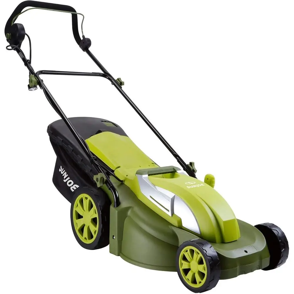 17-Inch 13-Amp Electric Lawn Mower with Mulching Capability
17-Inch 13-Amp Electric Lawn Mower with Mulching Capability
