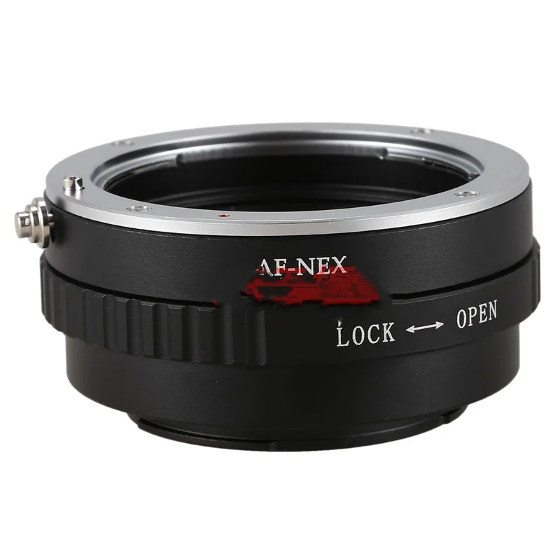 AF - NEX Adapter Ring is suitable for Minolta / Sony A - mount lenses to Sony A7 / NEX E - mount bodies.
AF - NEX Adapter Ring is suitable for Minolta / Sony A - mount lenses to Sony A7 / NEX E - mount bodies.